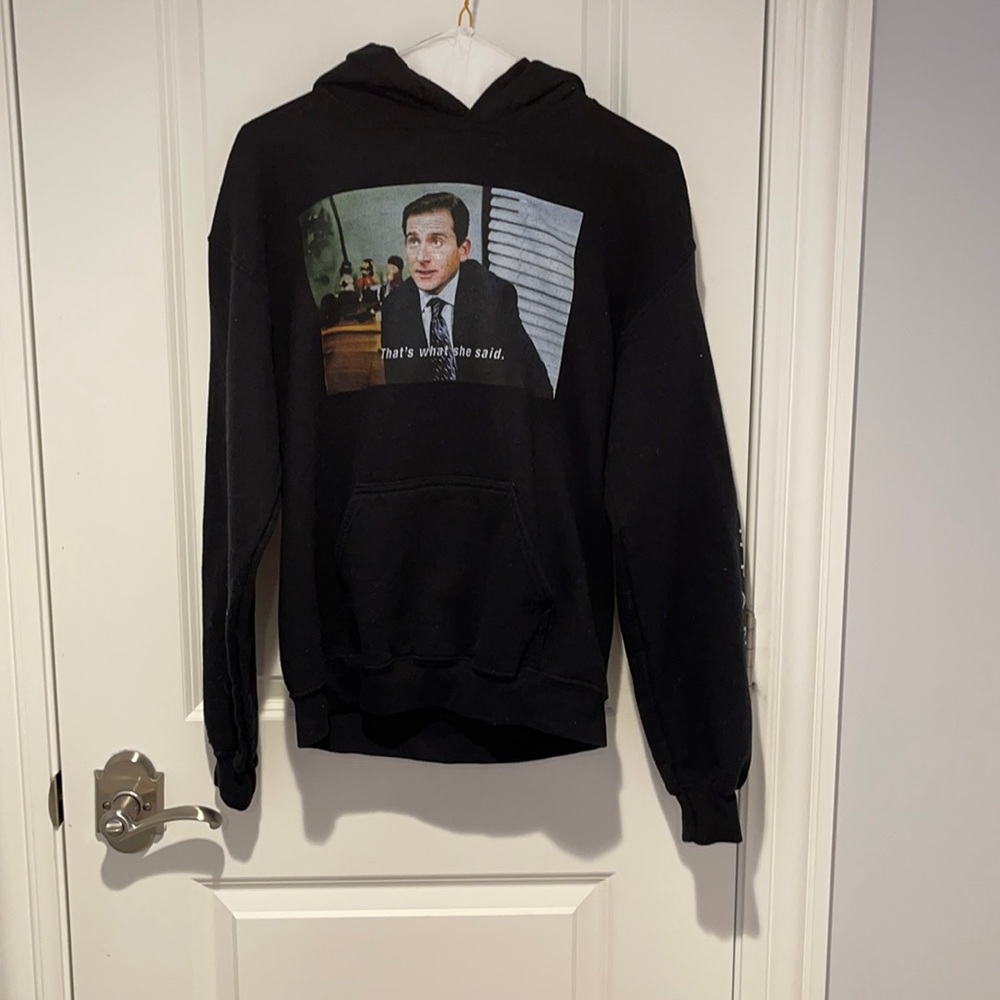 The Office Michael Meme That's What She Said Pullover Hoodie